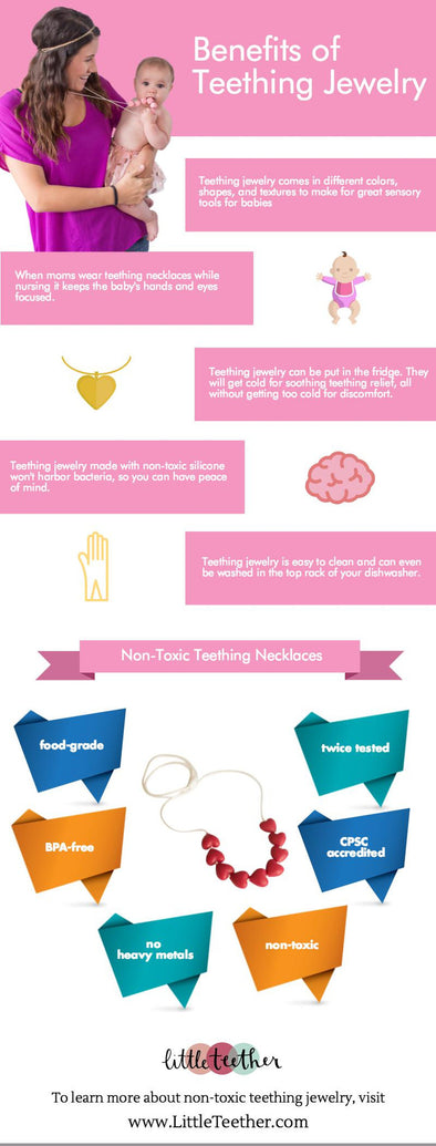 Benefits of Teething Jewelry [infographic]
