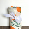 ‘Oranges’ Cotton Muslin Swaddle Blanket