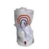 Rainbow Muslin Swaddle Blanket