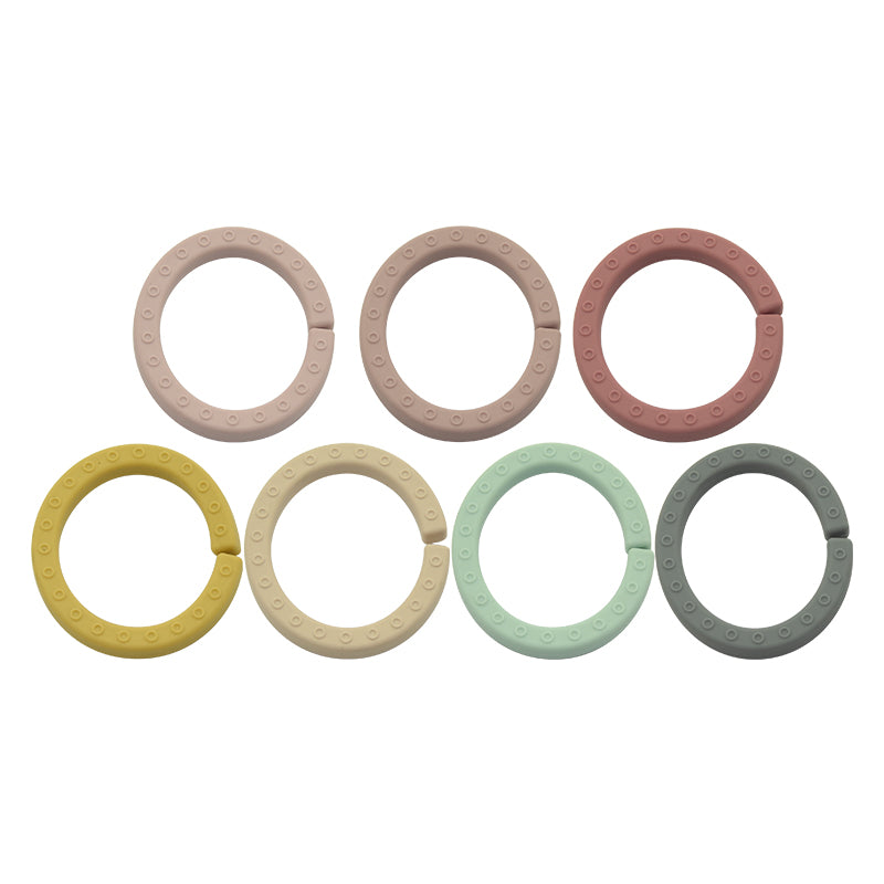 Silicone Toy Link Rings - Teether - Bath - Stacker – Little Teether